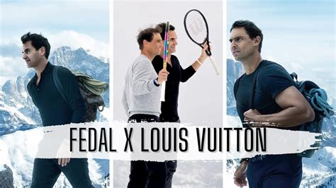 lv federer|nadal and roger federer.